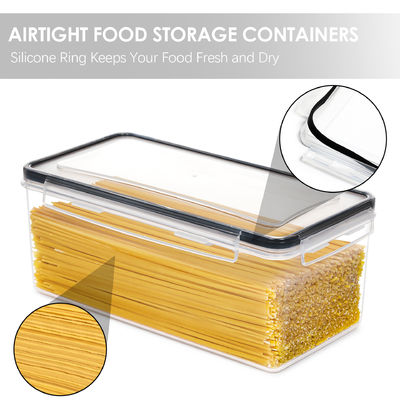 OEM/ODM Acceptable 3.2L BPA Free Plastic Containers for Noodles Cereal Storage 4pack Set