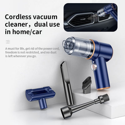 Hand Held Car Vacuum Cleaner 2 in 1 Cordless with Working Lamp Portable Reusable