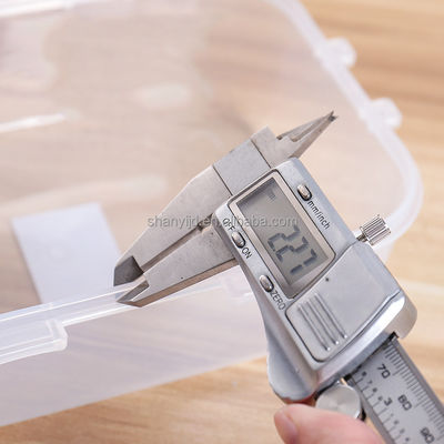 3pcs Airtight Plastic Storage Box Set for Multi-functional Food Storage Containers