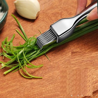 Stocked Scallion Shredder Knife Made of 430 Stainless Steel for Fruit Vegetable Tools