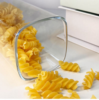Stainless Steel Lid Glass Jar for Storing Dried Fruits Snacks and More in the Kitchen