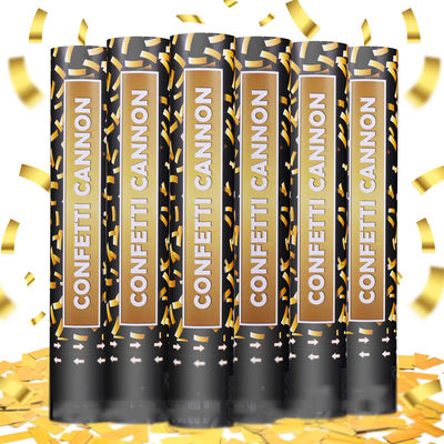 40cm Multicolor Biodegradable Party Popper Confetti Cannons for Colorful Celebrations