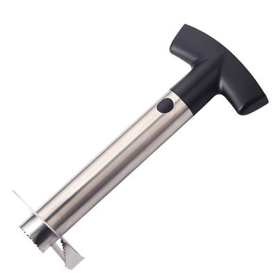 24*11cm Manual Stainless Steel Fruit Slicer with Sharp Blade and Detachable Handle