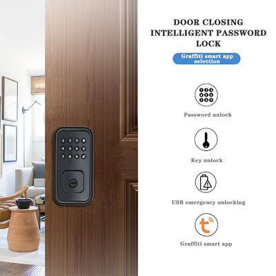 Secure Your Door with Battery-Powered Digital Smart Lock and TTlock Tuya WiFi App