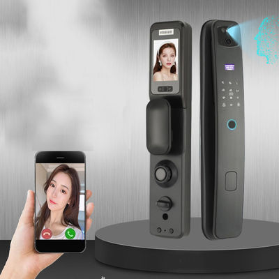 Secure Your Door with Tuya APP Controlled Waterproof Electric Rim Lock and Fingerprint