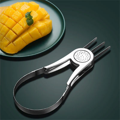 Stainless Steel Kitchen Tool for Sustainable Digging of Fruits and Removing Mango Seeds