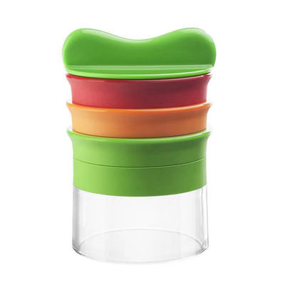 Orange 3 In 1 Spiralizer Coarse and Fine Julienne Slicing Set for Smart Kitchen Tools