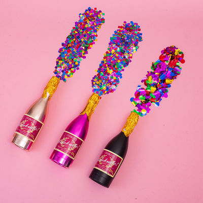 Custom Logo Champagne Bottle Party Popper The Ultimate Year's Celebration Accessory