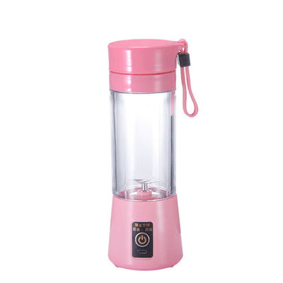 Compact 380ml Portable Mini Electric Juicer Blender for Fruit Mixing in Home Kitchen