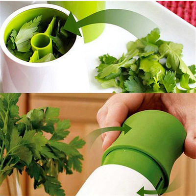 White Green Vegetable Choppers Herb Grinder Spice Mill Parsley Shredder Chopper Garlic Coriander Spice Grinder