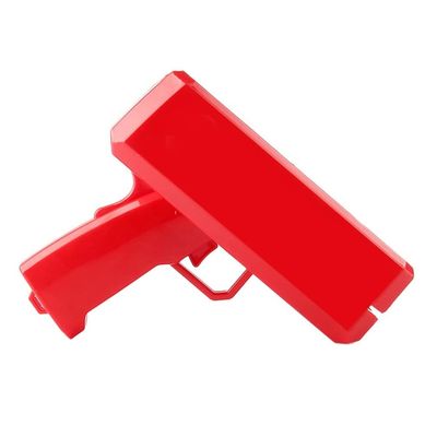 18.5cmX8cmX17.5cm Plastic Jet Currency Gun for Wedding Bar Game Atmospheric Props
