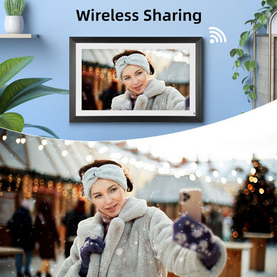 Digital Luxury Family Photo Frame 10in IPS Display 1920X1080 Digital Photo HD Video
