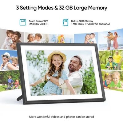 Supply Bulk 10 inch 16g WiFi LCD Cloud Video Download Frameo Digital Photo Picture Frame