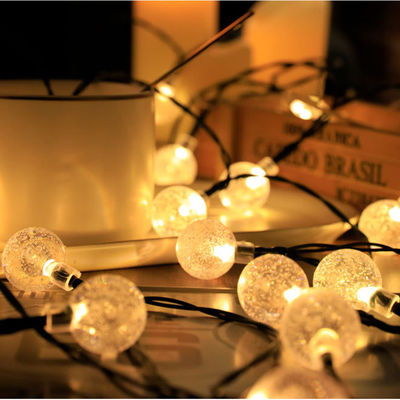 PVC Warm White Clear Vintage Bulbs Garland Lights for Fairy Wedding Decoration 5-102m