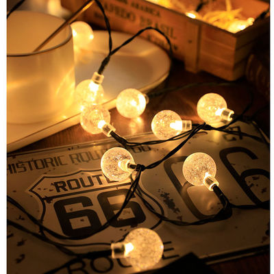 PVC Warm White Clear Vintage Bulbs Garland Lights for Fairy Wedding Decoration 5-102m