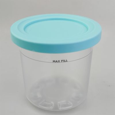 4 Pcs 600ML Ice Cream Containers for NC299AMZ NC300s Series Reusable and Eco-Friendly