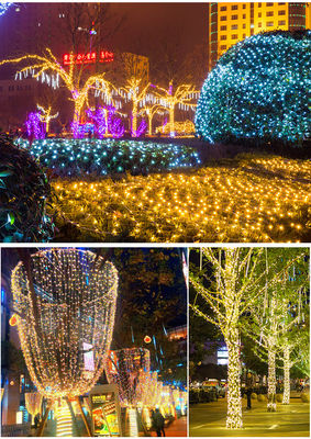 Waterproof PVC LED String Lights for Halloween Decoration 100 LED Wedding Party Outdoor