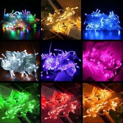 Outdoor Waterproof 300m Purple LED Fairy Lights String Garland for Christmas Holiday Decoration