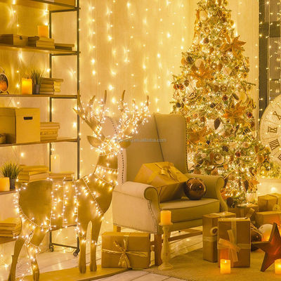 Outdoor Waterproof 300m Purple LED Fairy Lights String Garland for Christmas Holiday Decoration