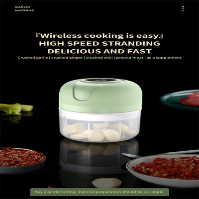 Direct Sell Wireless Electric Garlic Masher Press Mincer for Fruit Vegetable slicers