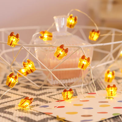 Fairy Star Lights LED String Black Christmas Lights Decorations with Customized Logo