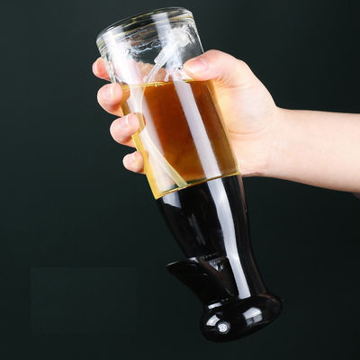 Oil and Vinegar Dispenser for BBQ Kitchen Accessories Cooking Tools in White Glass