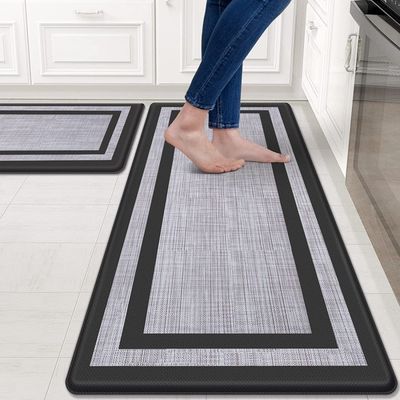 Waterproof Cushioned Kitchen Carpet Mat PVC Soft Non Slip Rugs for House Sink Office