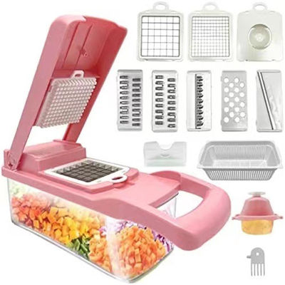 Fruit Vegetable Tools Top Seller Kitchen Accessories 12 in 1 Food Dicer Onion Chopper