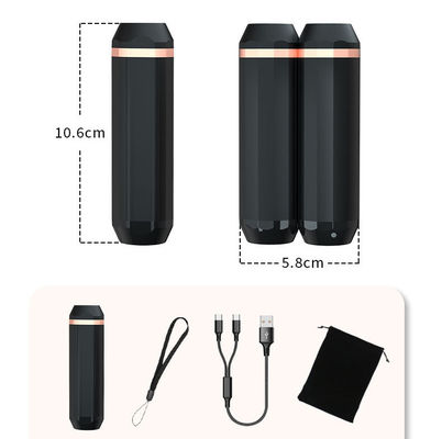 Mini Heaters USB Charge Hand Warmers 2 Pack Magnetic Rechargeable Electric flashlight power bank
