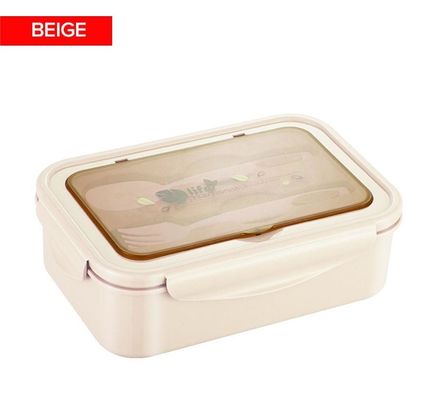 Lunch Box for Kids/Adults PP5 1400 ML Microwave Freeze Safe BPA-Free With Spoon Fork