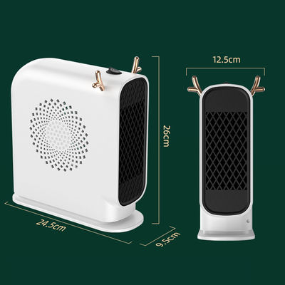 Low Noise 500W Electric Warming Heater for Home and Office Portable Desktop Design
