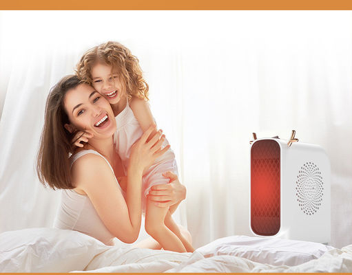 Low Noise 500W Electric Warming Heater for Home and Office Portable Desktop Design