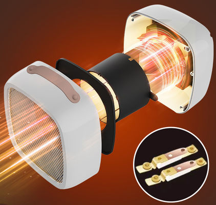 Mini PTC Fan Heater 400W Heating Wire for Convenient and Cozy Heating in Small Spaces