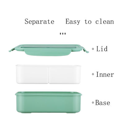 Production Spoon/Fork/Knife/Chopsticks Kit BPA-Free 1400 ML PP5 Lunch Box for Kids/Adults