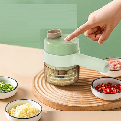 ABS 2023 Hot Gatling Multifunctional Household Cooking Machine Electric Garlic Puree Garlic Automatic Garlic Stirrer