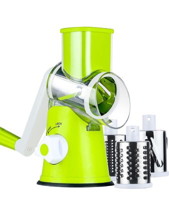 Top Seller Fruit Vegetable Rotary Grater Stainless Steel Multi-Function Slicer Cutter