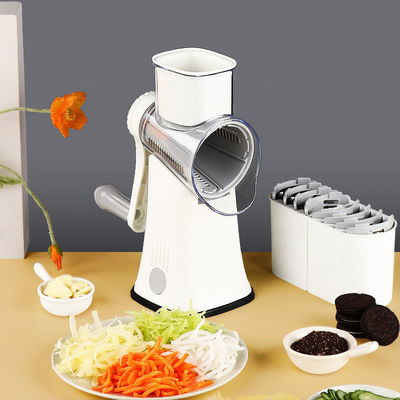 Multifunctional 5 in 1 Vegetable Chopper Slicer with Rotary Drum Type Grater Shredder