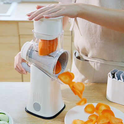 Sustainable Kitchen Tools 5 in 1 Rotary Graters for Chopping and Grating of Vegetables