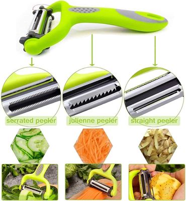 Practical PP RUBBER Vegetable Peeler for Effortless Peeling of Fruits and Vegetables