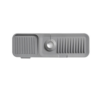 Silicone Sink Splash Guard Catcher Handle Drip Draining Pad Absorbent Mat for OEM/ODM
