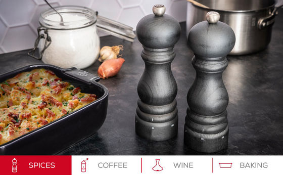 Ceramic Core Coarse Salt Pepper Grinder Bottle for Gourmet Cooking