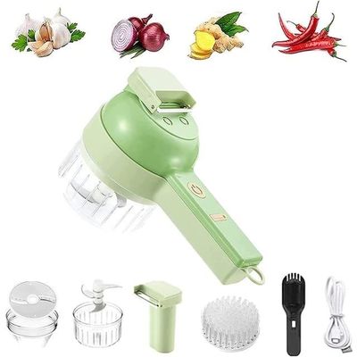 ABS PP PC Stainless Steel Vegetable Chopper with Meat Grinder and Garlic Crusher