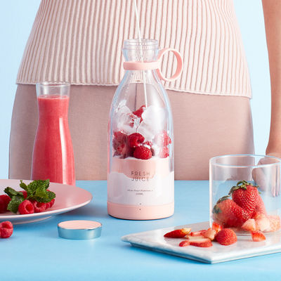 Electric Juicer Silicone PC Portable 40W USB Rechargeable Cup for Smoothies and Fruit