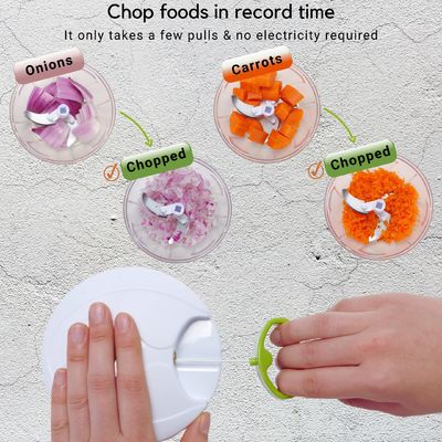 Vegetable Choppers Garlic Press Kitchen Masher Stainless Steel Cutter Manual Meat Grinde