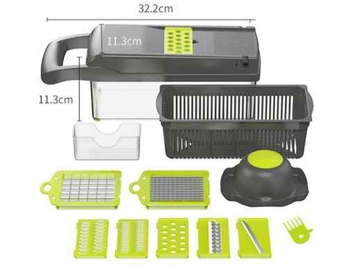 Custom Logo Handheld Vegetable Chopper Slicer Grater for Multifunctional Kitchen Prep