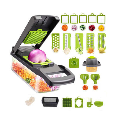 Easy to Vegetable Cutter 12 in 1 Food Cutter Mandoline Slicer for Kitchen Accessories