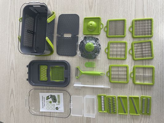 Easy to Vegetable Cutter 12 in 1 Food Cutter Mandoline Slicer for Kitchen Accessories