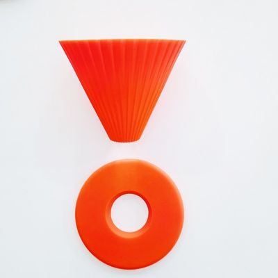 Modern Design Silicone Coffee Mat with Reusable Funnel Filter and Collapsible Dripper