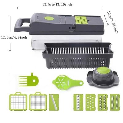 Multifunctional Manual Kitchen Vegetable Chopper Slicer Dicer Food Grater Custom Logo