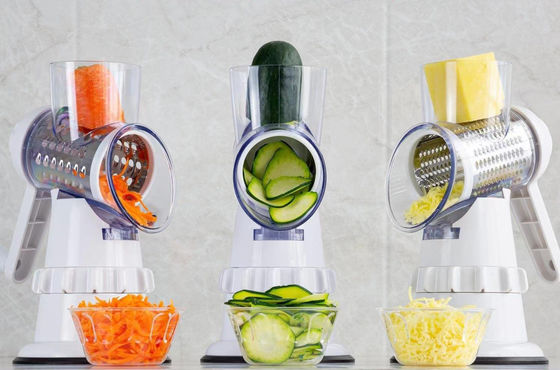 23*25.4*13CM ABS Kitchen Tools Multifunction Food Processor Manual Vegetable Chopper Cutter Hand Mini Meat Mincer Household